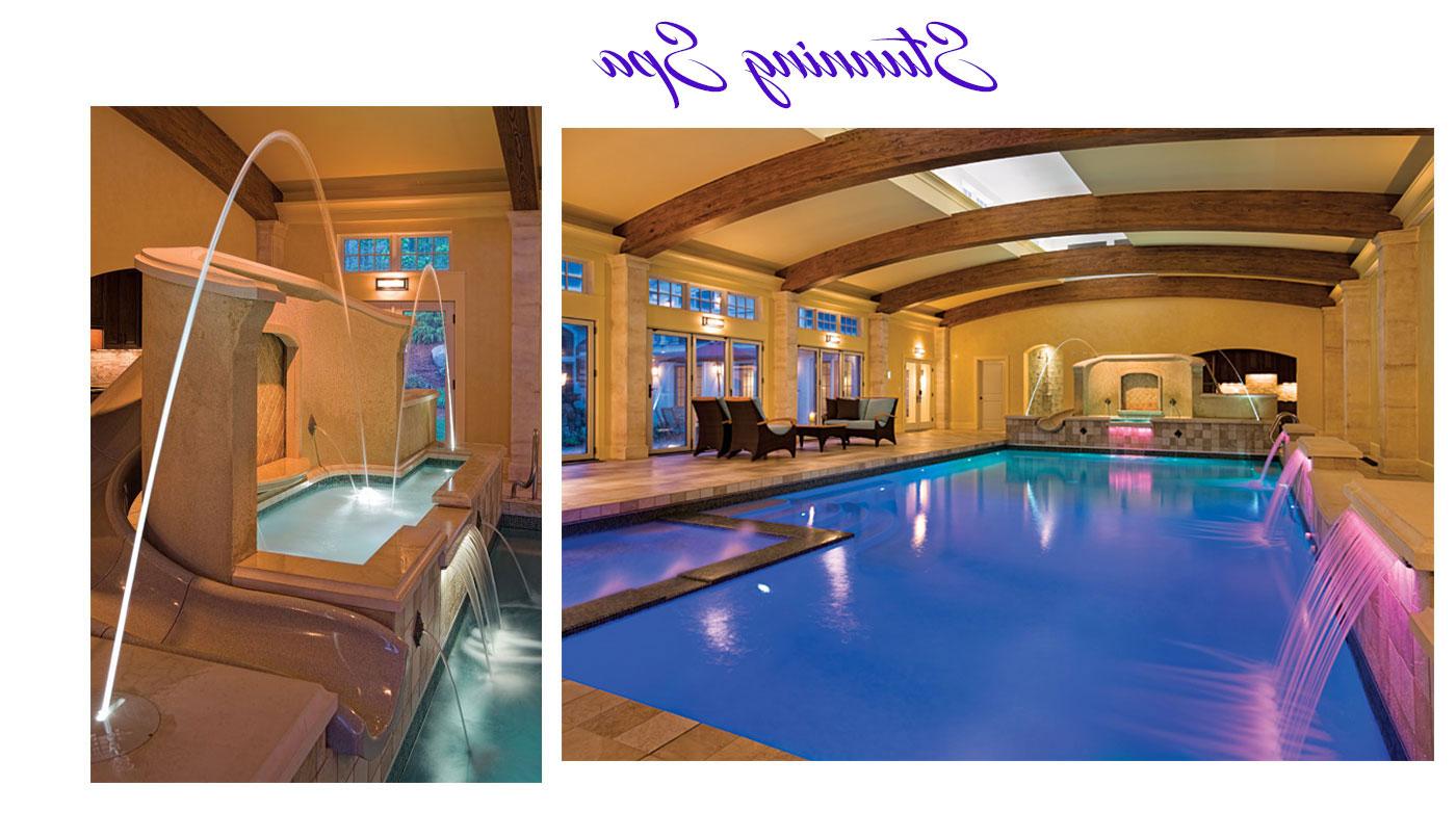 Indoor pool and spa by Combined Energy Systems Inc.