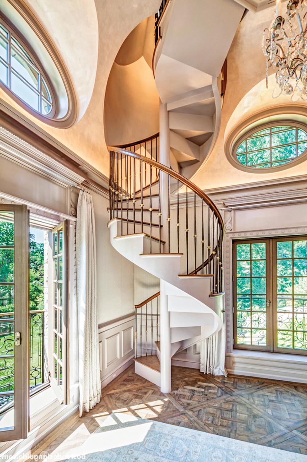 winding circular staircase design